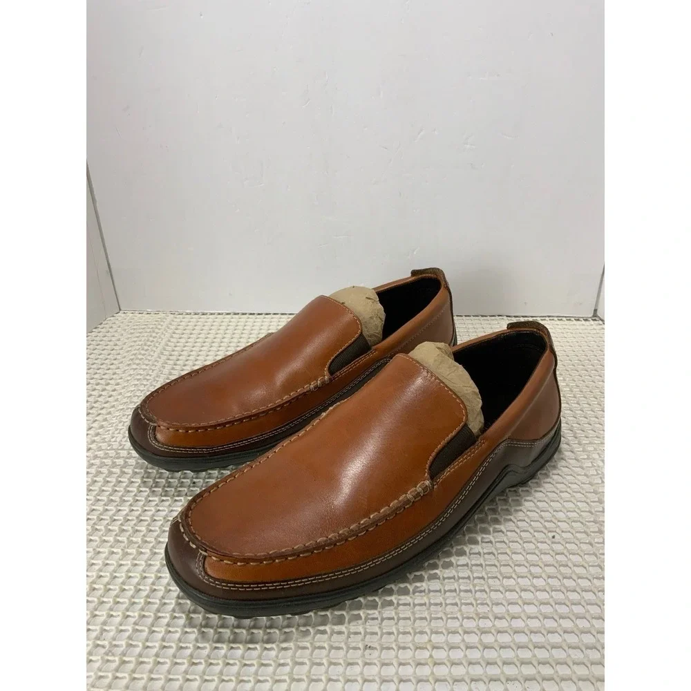Cole Haan Tucker Venetian Loafers‎ Mens 9.5 Tan NEW with box